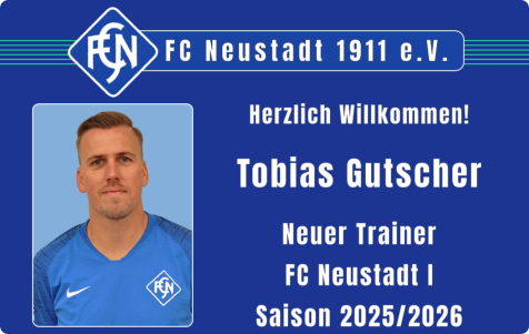 Tobias Gutscher - Neuer Trainer FCN I - Saison 2025-2026